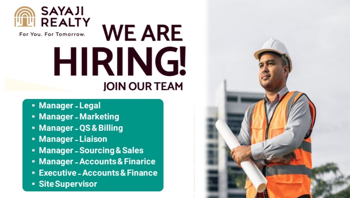 Sayaji Realty Careers 2025