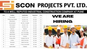 SCON Projects Pvt Ltd Job Opening 2025
