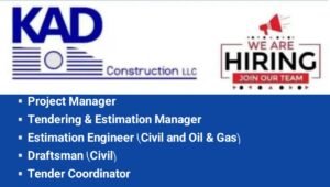 KAD Construction Job Opening