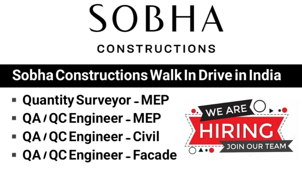 Sobha Constructions India Drive