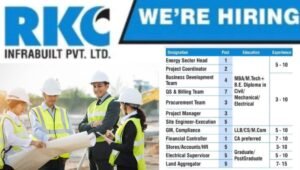 RKC Infrabuilt Job Openings 2025
