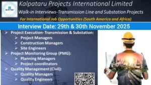 KPIL Walk-In Interviews