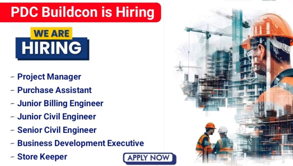 PDC Buildcon Pune Hiring