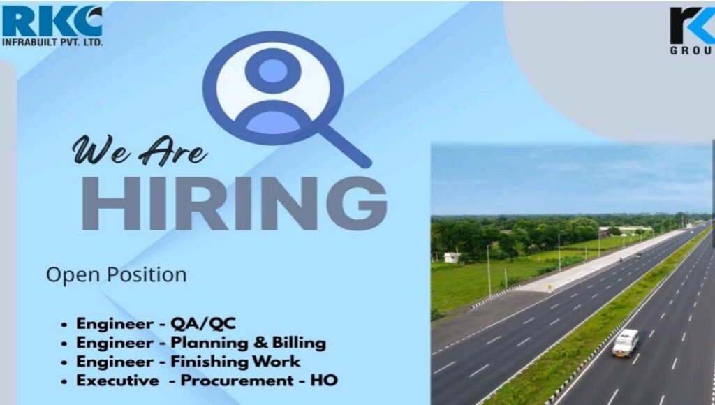 RKC Infrabuilt Recruitment 2025