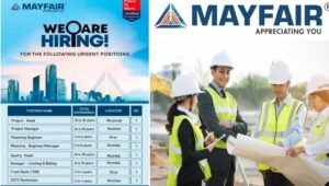 Mayfair Housing Pvt Ltd Hiring