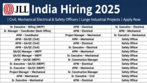 JLL Projects & Development Services Gujarat Recruitment 2025