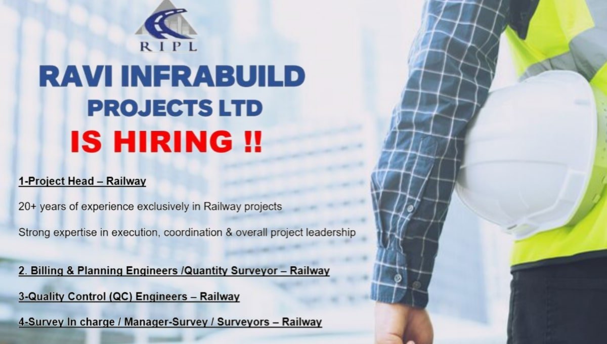 Ravi Infrabuilt Projects Ltd Careers