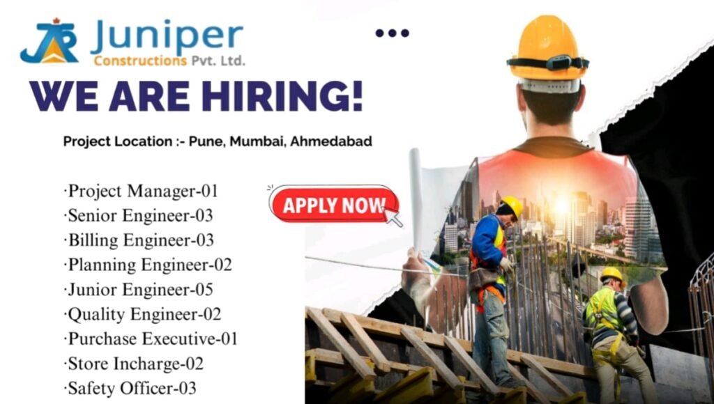 Juniper Constructions Job Vacancy