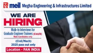 Megha Engineering & Infrastructure Ltd Walk-In Interview