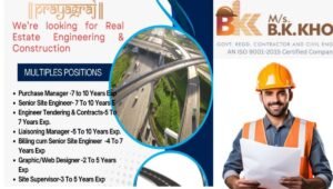 B.K. Khose Infrastructure Pvt Ltd Vacancy