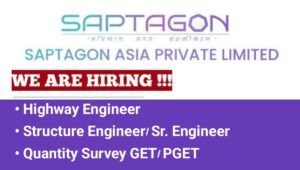 Saptagon Asia Pvt Ltd Recruitment 2025