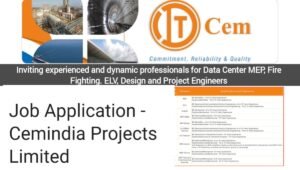 Job Application - Cemindia Projects Ltd