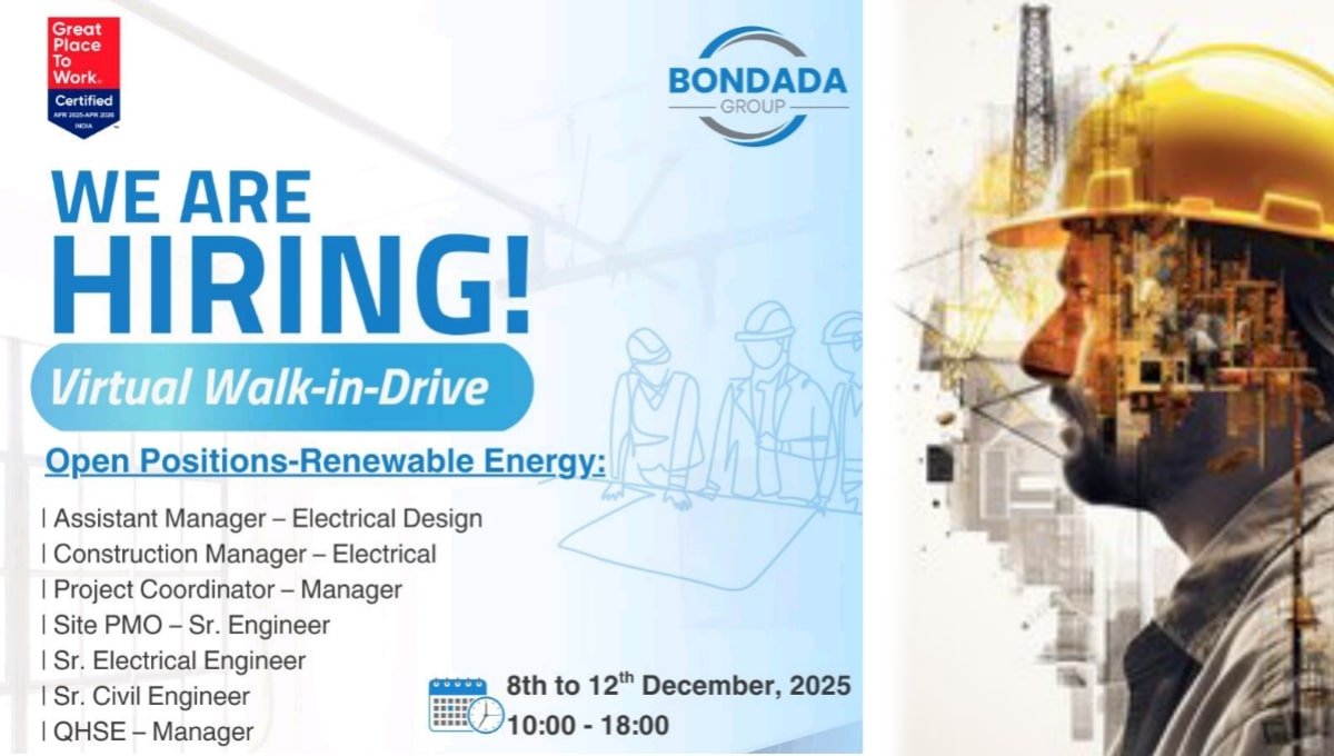 Bondada Group Walk-In Drive - Renewable Energy