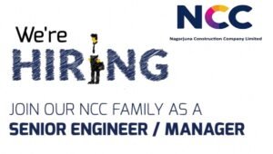 Career Opportunities with NCC Limited