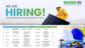 Waaree Renewable Technologies Ltd Vacancy