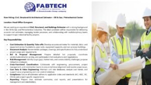 DRAIPL Fabtech Projects & Engineers Ltd Hiring