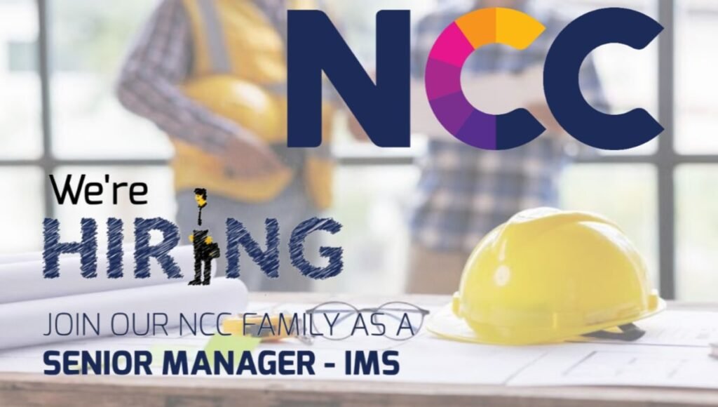 Career Opportunity with NCC Limited