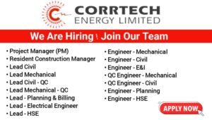 Corrtech Energy Ltd Job Vacancy 2025