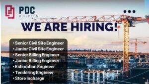 PDC Buildcon Hiring 2025