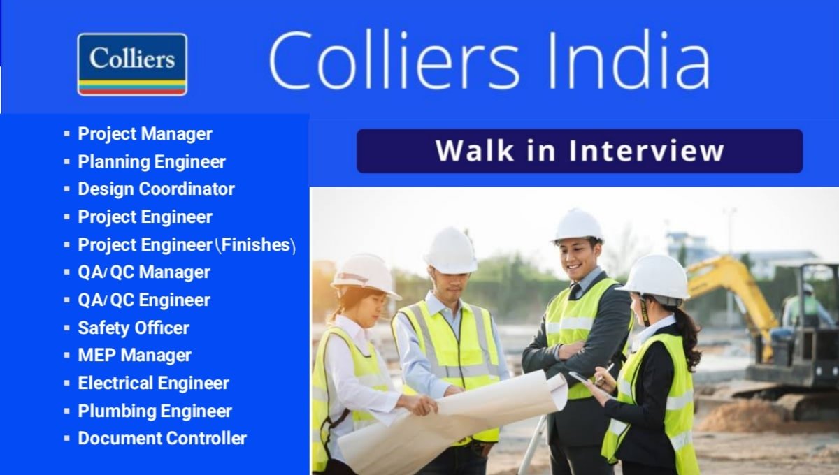 Colliers India Walk-In Interview