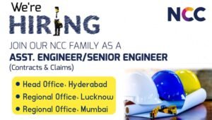 NCC Limited Recruitment 2025
