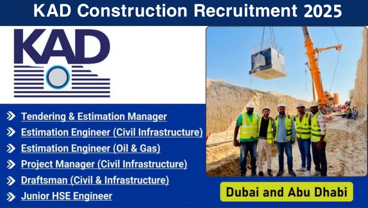 KAD Construction UAE Hiring