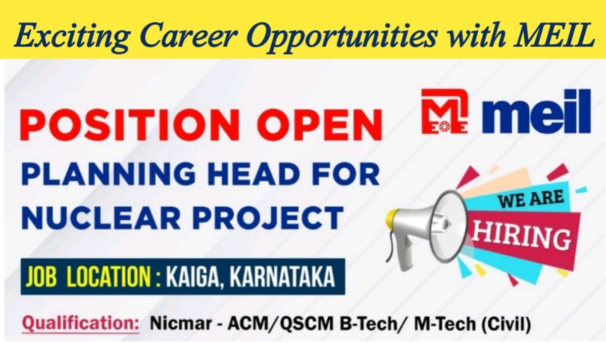 Exciting Career Opportunity at MEIL Group