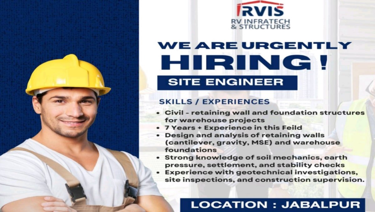 RV Infratech & Structures Pvt Ltd Careers