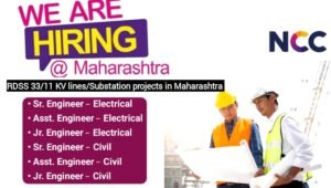 NCC Limited Career Opportunities