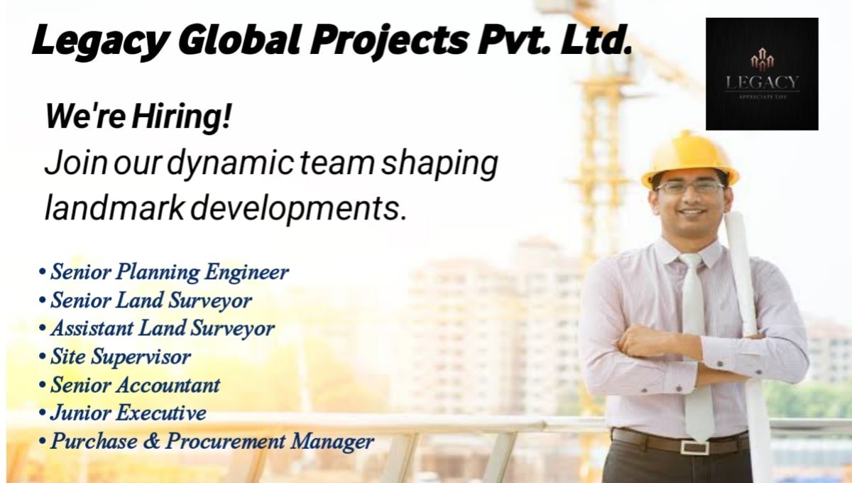 Legacy Global Projects Pvt Ltd Careers