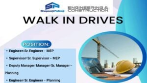 Shapoorji Pallonji E&C Walk-In Drive