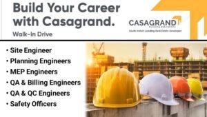 Casagrand Premier Builder Ltd Recruitment Drive