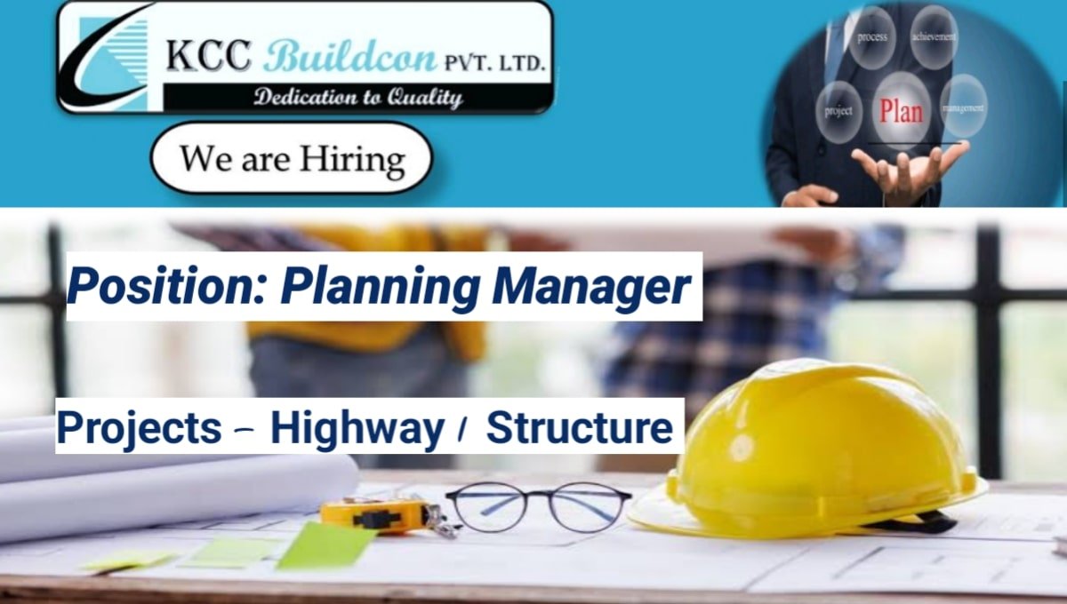 KCC Buildcon Job Vacancy 2026