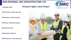 Jobs Openings - MKC Infrastructure Ltd