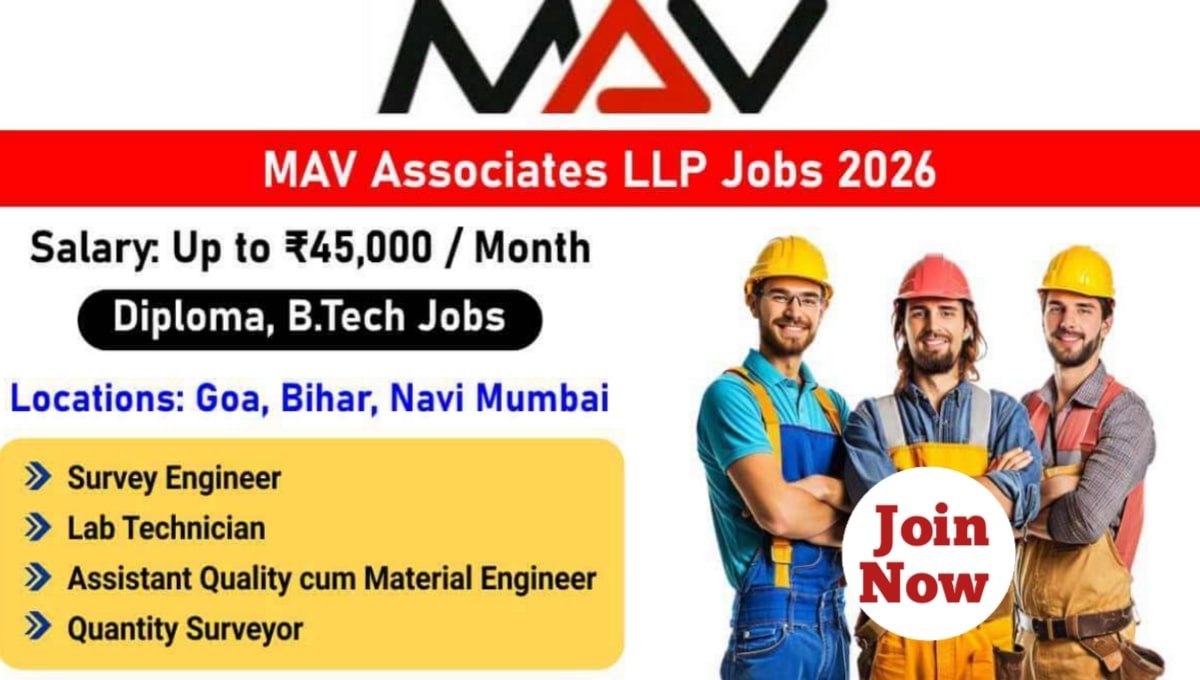 MAV Associates LLP Hiring 2026