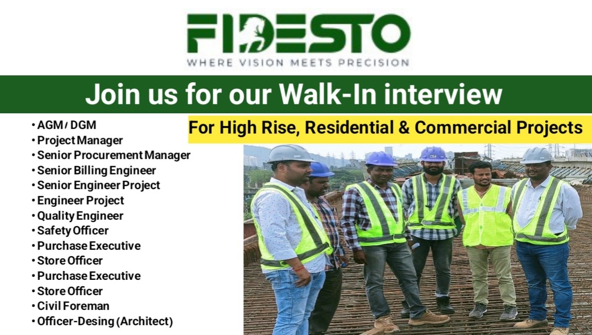 Fidesto Project Pvt Ltd Walk In Interview