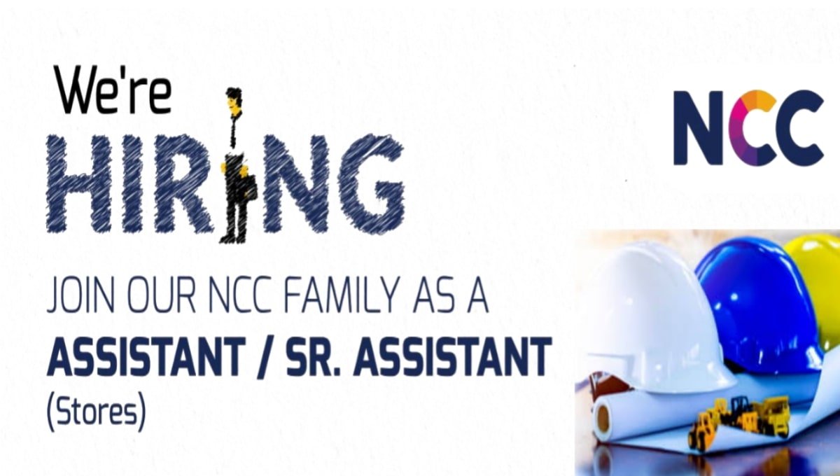 Freshers Job NCC Limited
