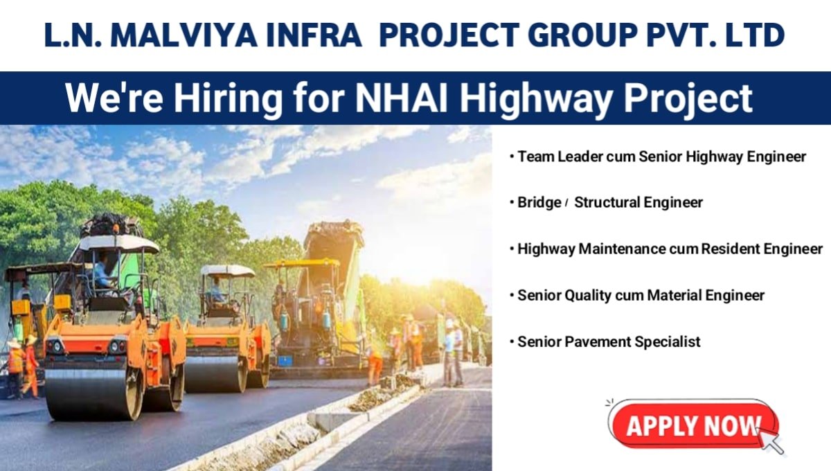 Job Vacancy NHAI Highway Project