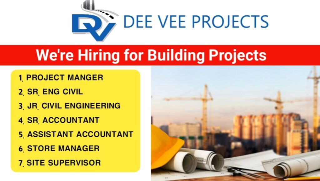 Dee Vee Projects Ltd Hiring 2026