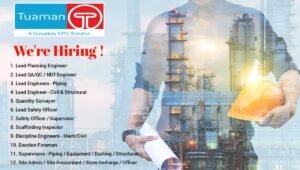 Tuaman Engineering Ltd Job Vacancy