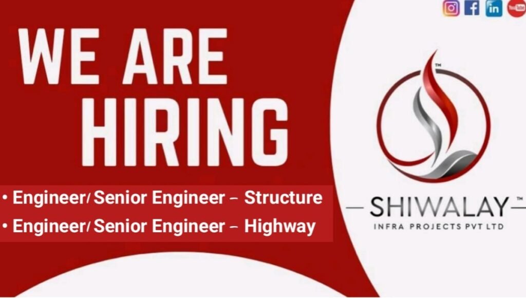 Shiwalay Infra Projects Job Vacancy 2026