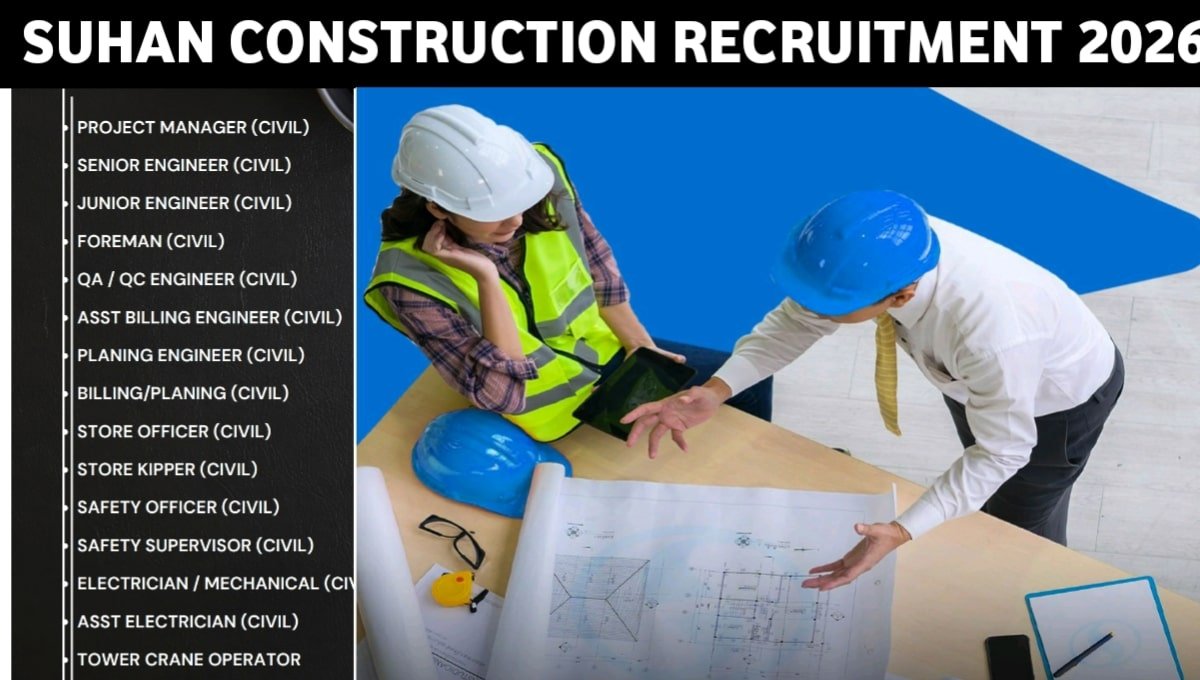 Suhan Construction Recruitment