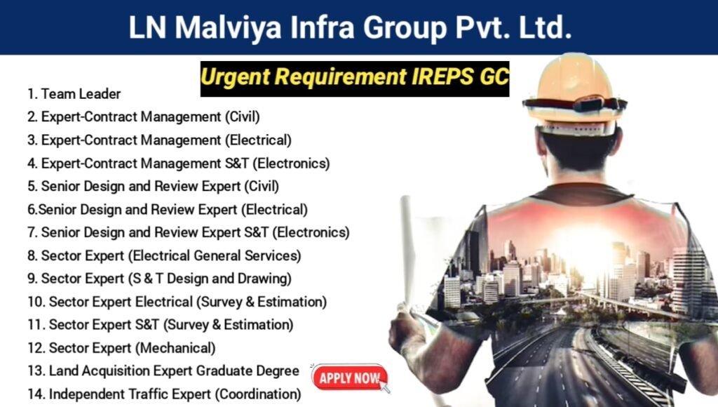 L.N. Malviya Infra Hiring