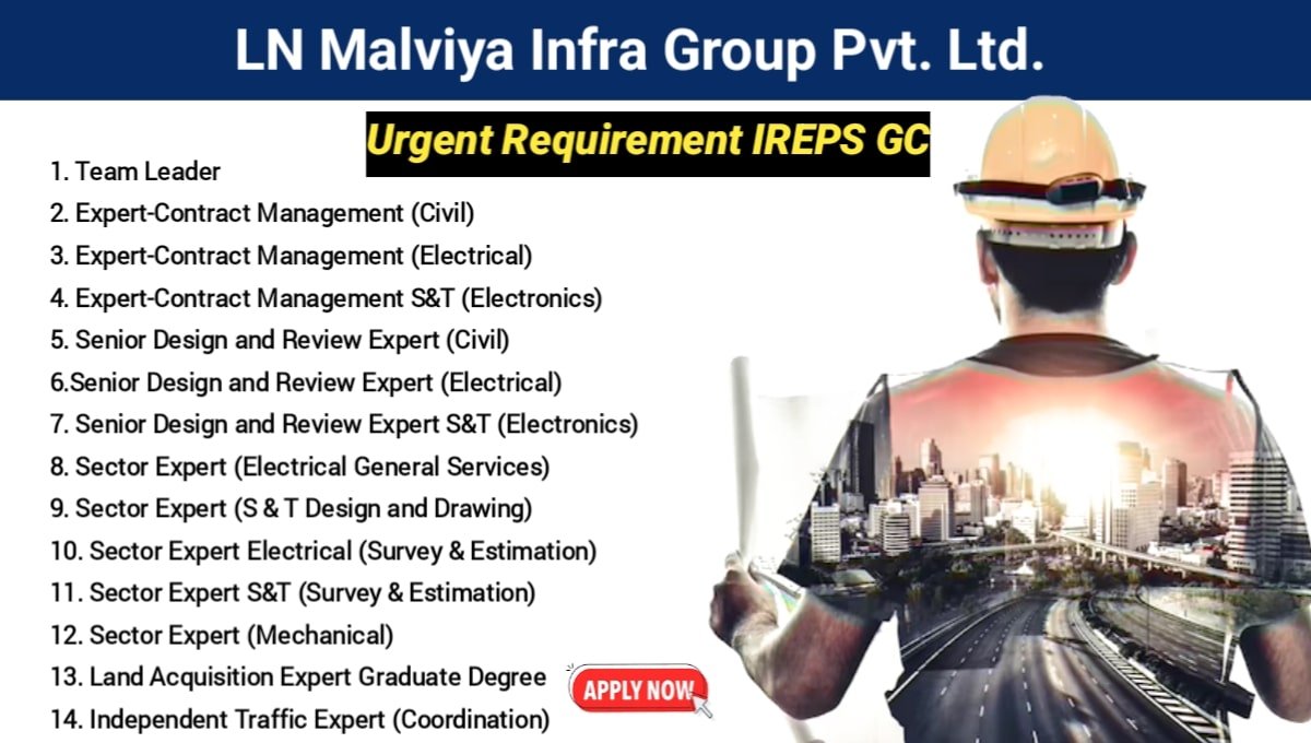 L.N. Malviya Infra Hiring