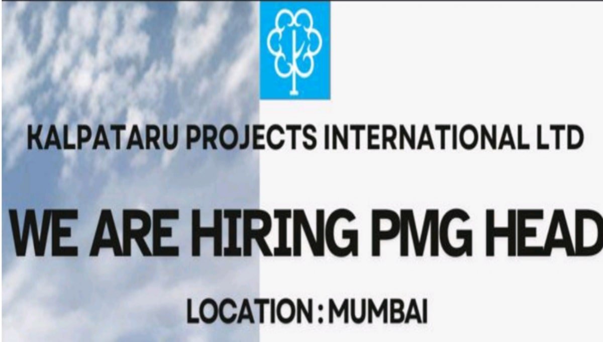 Kalpataru Projects Recruitment 2025