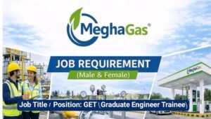 Freshers Job Opportunity at Megha Gas