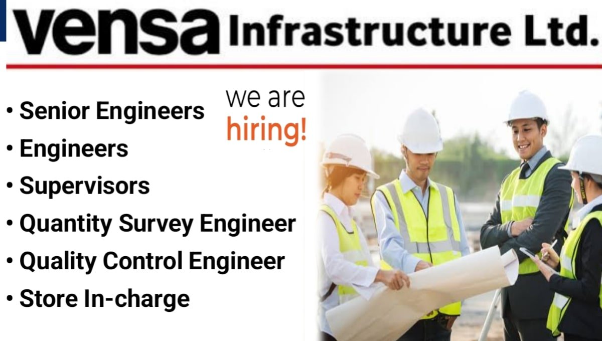Vensainfra Hiring 2026