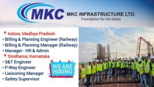 MKC Infrastructure Job Vacancy 2026