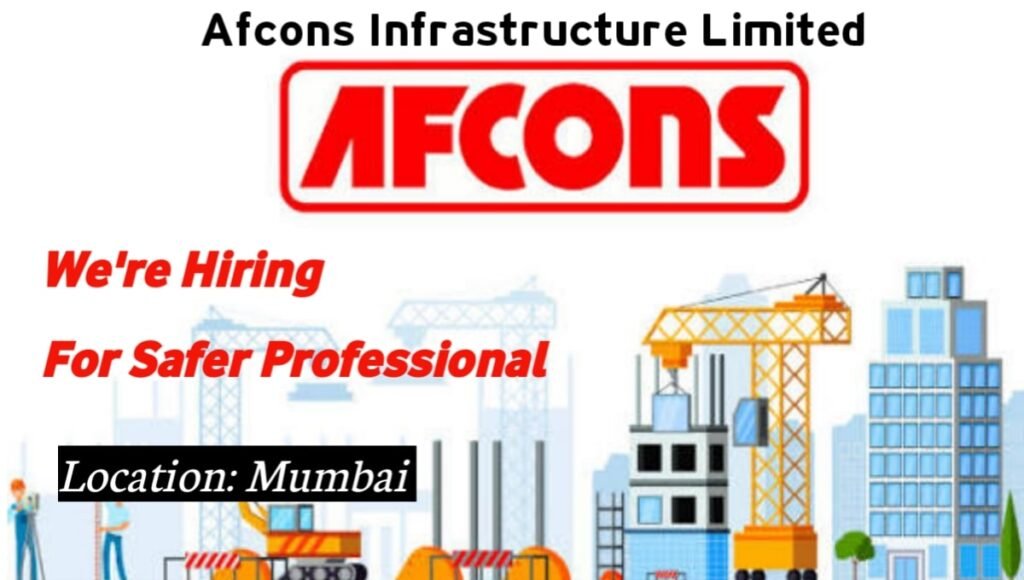Afcons Infrastructure Hiring 2026