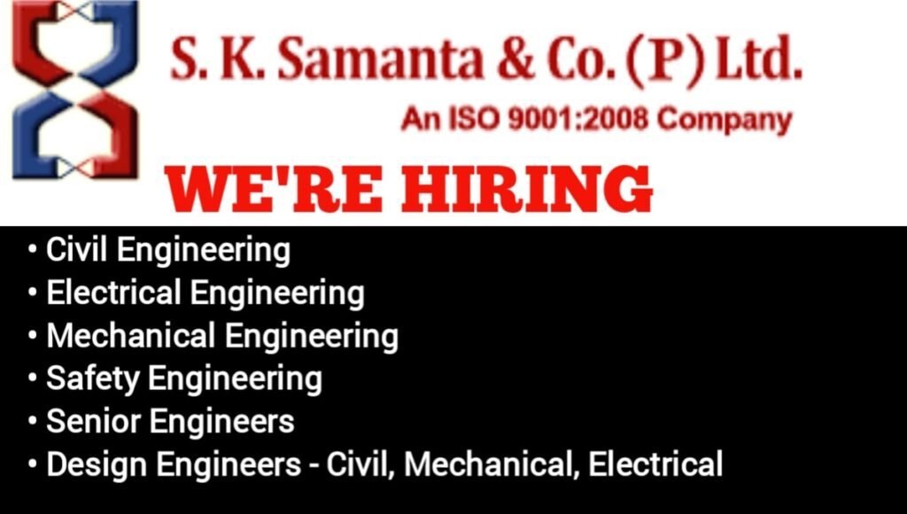 S.K. Samanta & Company Pvt Ltd Vacancy